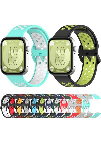 Huawei Watch Fit 4 Pro / Fit 4 / Fit 3 Için Silikon Kayış (Yurt Dışından) fiyatları