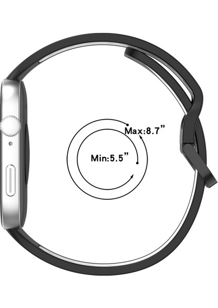 Huawei Watch Fit 4 Pro / Fit 4 / Fit 3 Için Silikon Kayış (Yurt Dışından) modelleri