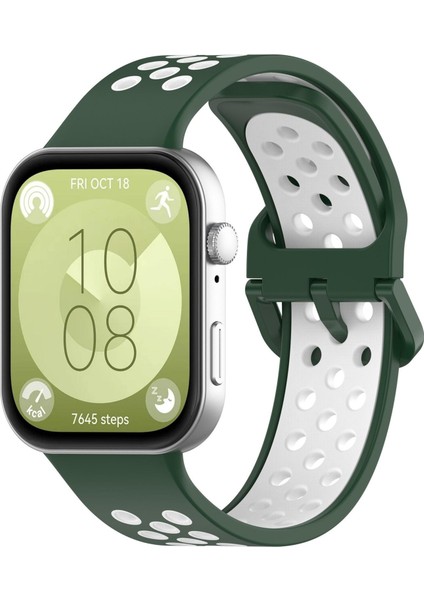 Huawei Watch Fit 4 Pro / Fit 4 / Fit 3 Için Silikon Kayış (Yurt Dışından) modelleri