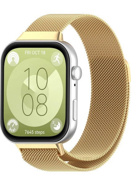 Huawei Watch Fit3 / Fit4 / Fit4 Pro için Milano Metal Kayış (Yurt Dışından) indirimleri