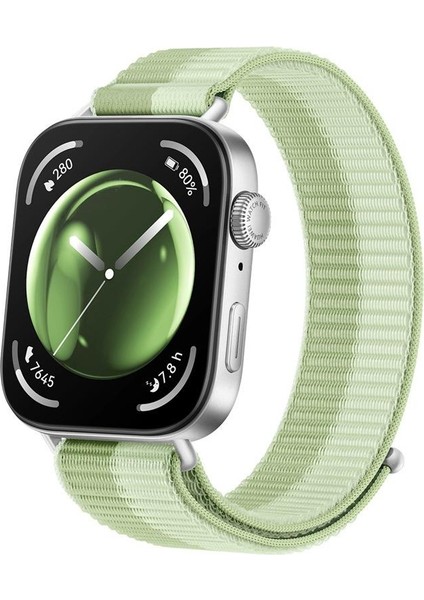 Huawei Watch Fit 4 Pro / Fit 4 / Fit 3 Için Naylon Saat Kayışı (Yurt Dışından)