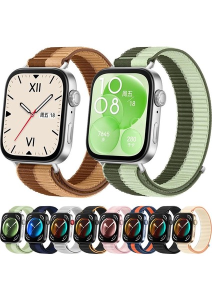 Huawei Watch Fit 4 Pro / Fit 4 / Fit 3 Için Naylon Saat Kayışı (Yurt Dışından) fiyatları