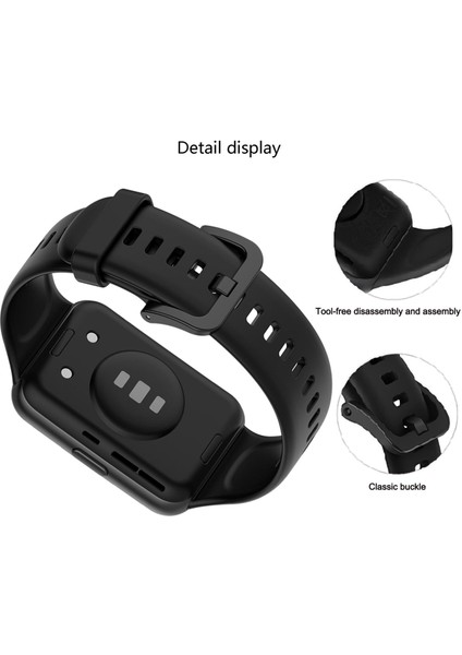 Huawei Watch Fit 2 Için Renkli Silikon Kayış (Yurt Dışından) fırsatları