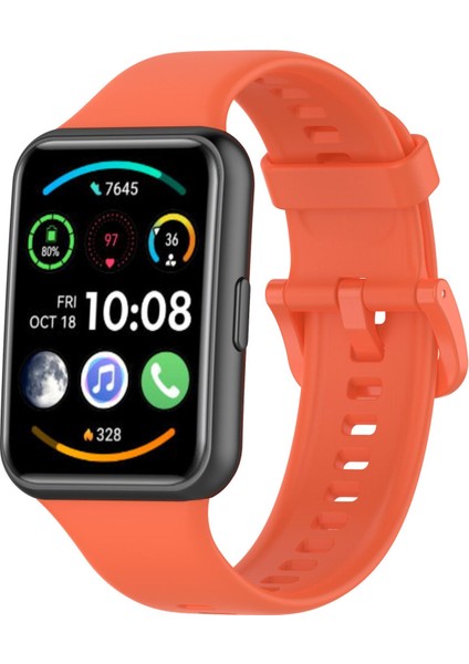 Huawei Watch Fit 2 Için Renkli Silikon Kayış (Yurt Dışından) modelleri