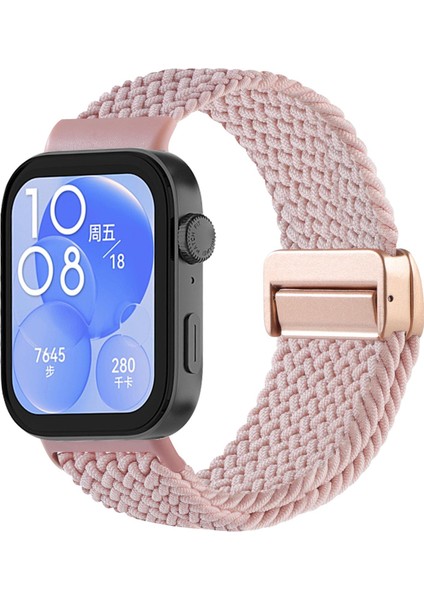 Huawei Watch Fit 4 / Fit4 Pro / Fit3 Için Örgü Saat Kayışı (Yurt Dışından)