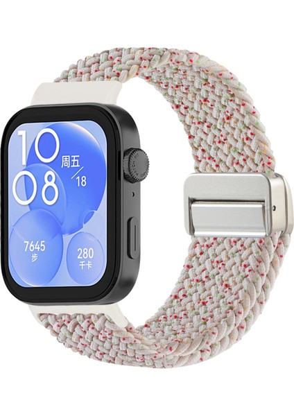 Huawei Watch Fit 4 / Fit4 Pro / Fit3 Için Örgü Saat Kayışı (Yurt Dışından)