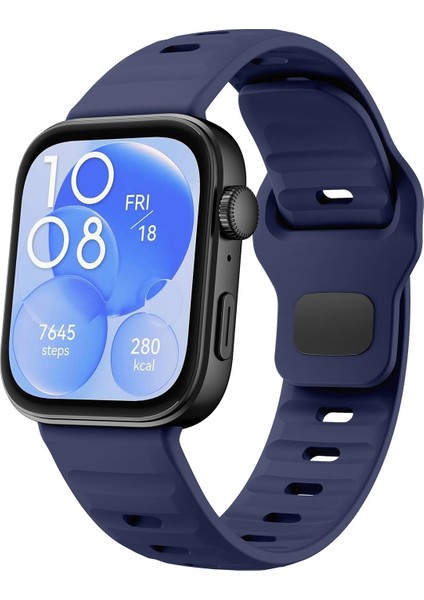 Huawei Watch Fit 4 / Fit 4 Pro / Fit 3 Için Silikon Kayış (Yurt Dışından)