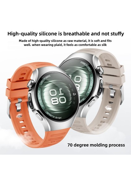 Huawei Watch 5 42MM Için Silikon Saat Kayışı (Yurt Dışından) modelleri