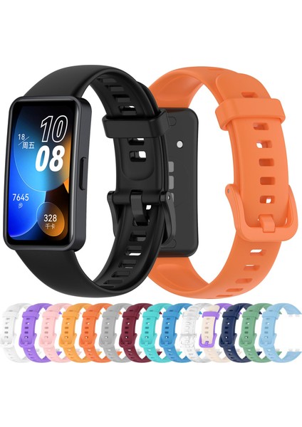 Huawei Band 10 / 9 / 8 Için Silikon Saat Kayışı (Yurt Dışından) fiyatları