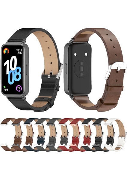 Huawei Band 10 / 9 / 8 Için Mikrofiber Deri Kayış (Yurt Dışından) fiyatları