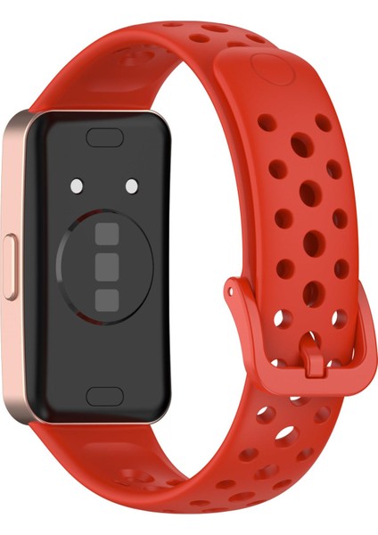 Huawei Band 10 / 9 / 8 Için Silikon Saat Kayışı (Yurt Dışından) fırsatları