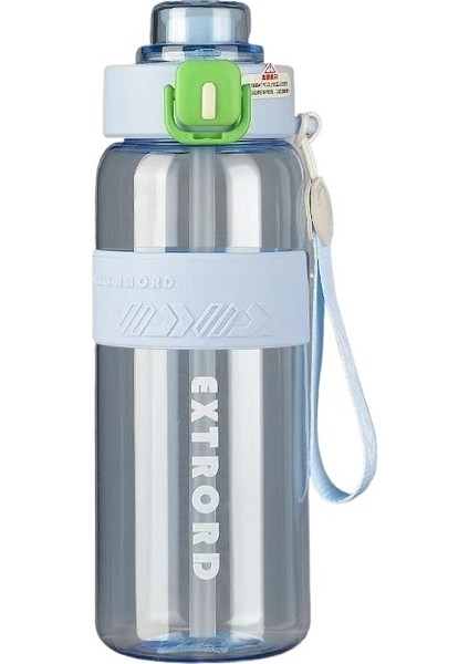 Spor Su Bardağı Plastik Su Bardağı Büyük Kapasiteli Pipetli Bardak Öğrenci Su Isıtıcısı (Yurt Dışından)