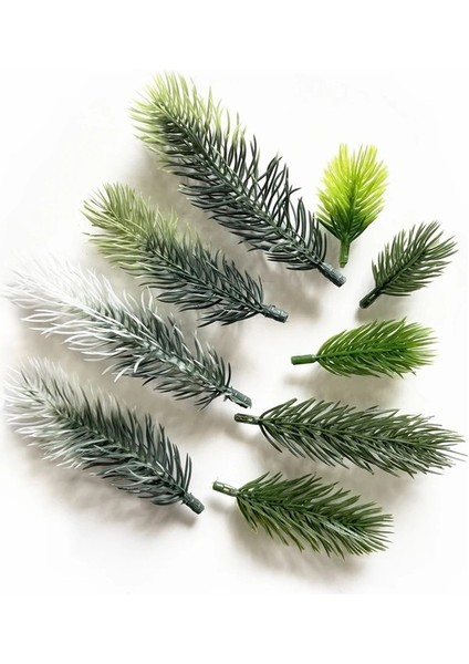 10 cm Degrade Beyaz 10 Adet Çam Dalları Yapay Kiler Noel Düğün Ev Ağacı Süslemeleri Dıy El Sanatları Buket Hediye Kutusu Kiler Iğne (Yurt Dışından) fiyatları