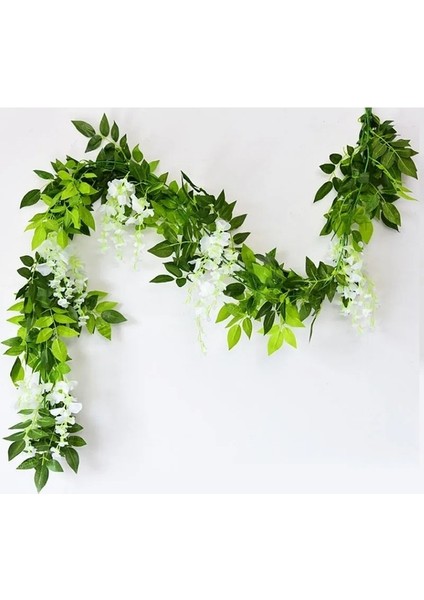 230 cm G03 180 cm Sarmaşık Wisteria Çiçekler Yapay Ki Vine Garland Odası Bahçe Süslemeleri Düğün Kemer Bebek Duş Çiçek Dekor (Yurt Dışından) indirimleri