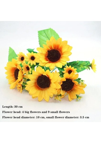 15 Sarı Çeşitli Sonbahar Çay Gül Şakayık Ipek Çiçek Sonbahar Gerbera Papatya Çiçek Plastik Dıy Düğün Ev Aksesuarları (Yurt Dışından) modelleri