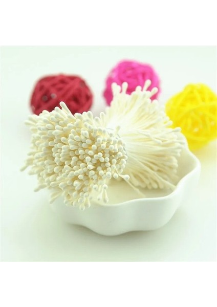 Champange 400 Adet 1mm Retro Mat Çift Kafaları Mini Çiçek Ercik Pistil Düğün Dekorasyon Dıy Noel Scrapbooking Hediye Kutusu Zanaat (Yurt Dışından) fiyatları