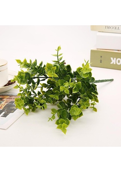 1 Adet 1 Adet Yapay Çiçekler Yaprak Yeşil Çim Plastik Kiler Yaprak Yeşillik Çalı Ev Düğün Dekorasyon Için Parti Malzemeleri (Yurt Dışından) modelleri