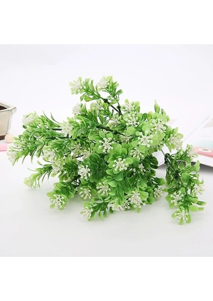 1 Adet 1 Adet Yapay Çiçekler Yaprak Yeşil Çim Plastik Kiler Yaprak Yeşillik Çalı Ev Düğün Dekorasyon Için Parti Malzemeleri (Yurt Dışından) fırsatları
