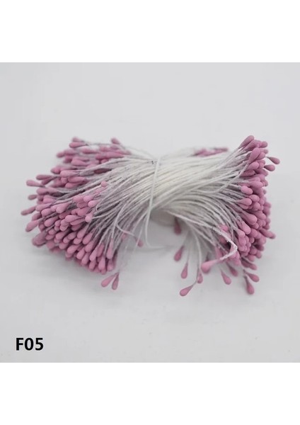 F05 400 Adet 400/800/4000 Adet 1.5mm Mini Inci Çiçek Ercik Pistil Çift Kafaları Düğün Ev Dekorasyonu Dıy El Sanatları Scrapbooking Çiçekler (Yurt Dışından)