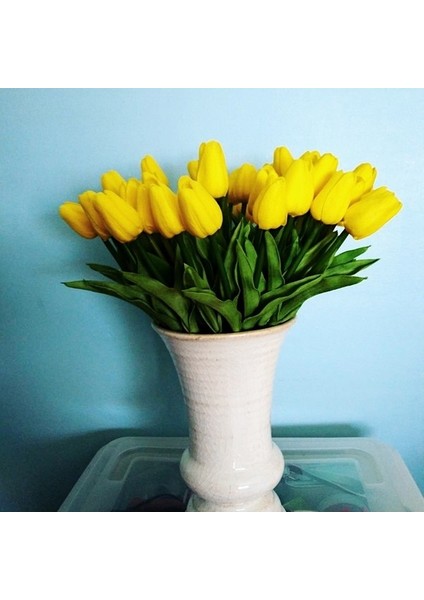 E 10 Adet Lale Yapay Çiçek Gerçek Dokunmatik Yapay Buket Pe Çiçek Düğün Dekorasyon Için Çiçekler Ev Bahçe Dekor (Yurt Dışından) fırsatları