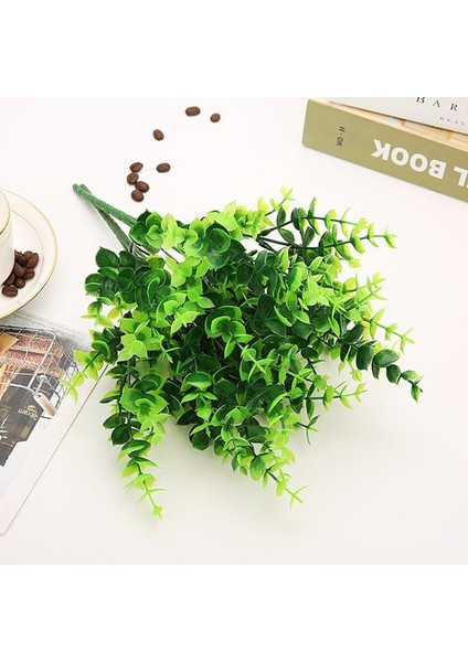 1 Adet 1 Adet Yapay Çiçekler Yaprak Yeşil Çim Plastik Kiler Yaprak Yeşillik Çalı Ev Düğün Dekorasyon Için Parti Malzemeleri (Yurt Dışından) indirimleri