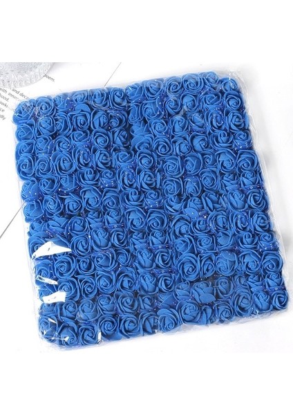 Mavi 144 Adetyapay Gül Buketi Köpük Çiçekler Ev Deco Düğün Dekorasyon Noel Dekorasyon 2023DIY Gelin Çelenk El Yapımı (Yurt Dışından)