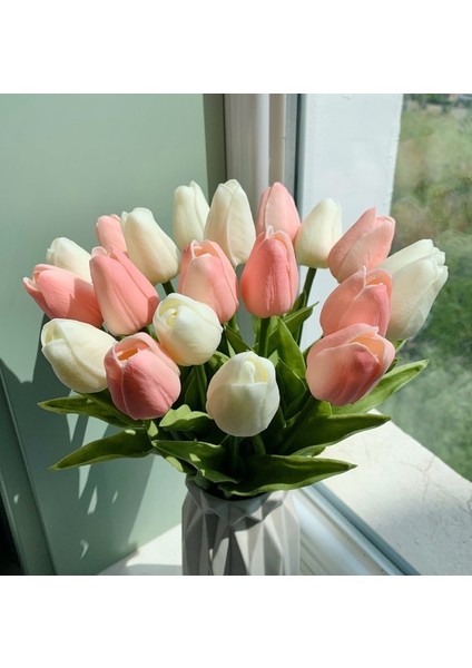 E-Kırmızı Lale 10 Adet Yapay Çiçekler Bahçe Laleler Gerçek Dokunmatik Çiçekler Lale Buketi Dekor Mariage Ev Düğün Süslemeleri Için Çiçek (Yurt Dışından) modelleri