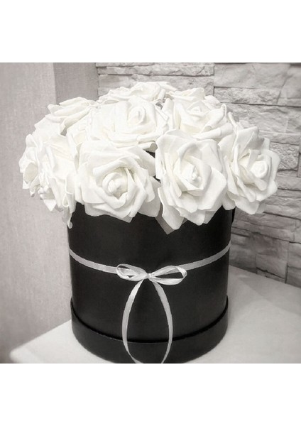 F07 Şeftali 30 Adet 10/20/25/30 Adet Beyaz 8 cm Köpük Yapay Gül Çiçek Çubuk Diy Ev Dekor Kapalı Çiçek Sanat Düğün Dekorasyon Buket (Yurt Dışından) fiyatları