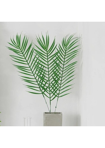 Stil 3 Yapay Kiler Tropikal Monstera Palmiye Yaprakları Simülasyon Yaprak Hawaii Tema Parti Dekoru Ev Bahçe Yapraklar (Yurt Dışından) modelleri