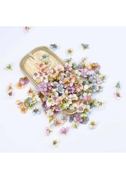 Mavi 50 Parça Çok Renkli Küçük Ipek Papatya Noel Süslemeleri Ev Düğün Için Çiçek Scrapbooking Için Diy Hediyeler Kutusu Yapay Çiçekler (Yurt Dışından) fiyatları