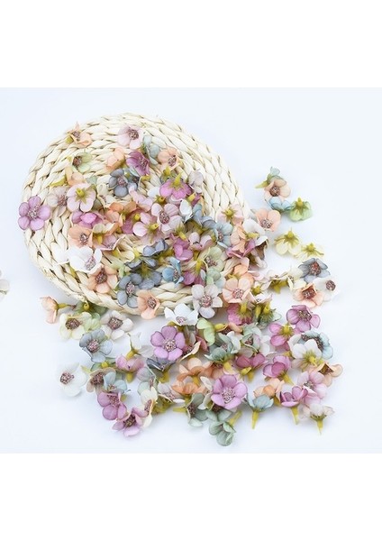 Mavi 50 Parça Çok Renkli Küçük Ipek Papatya Noel Süslemeleri Ev Düğün Için Çiçek Scrapbooking Için Diy Hediyeler Kutusu Yapay Çiçekler (Yurt Dışından) modelleri