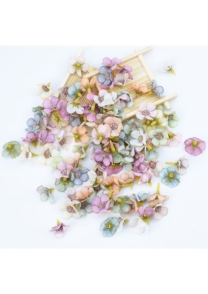 Mavi 50 Parça Çok Renkli Küçük Ipek Papatya Noel Süslemeleri Ev Düğün Için Çiçek Scrapbooking Için Diy Hediyeler Kutusu Yapay Çiçekler (Yurt Dışından) fırsatları