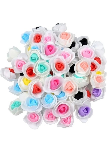 Yeşil 50 Adet Pe Köpük Yapay Gül Çiçek Kafa El Yapımı Dıy Düğün Ev Dekorasyon Dıy Scrapbooking Çift Renk Çiçekler Zanaat (Yurt Dışından) fiyatları