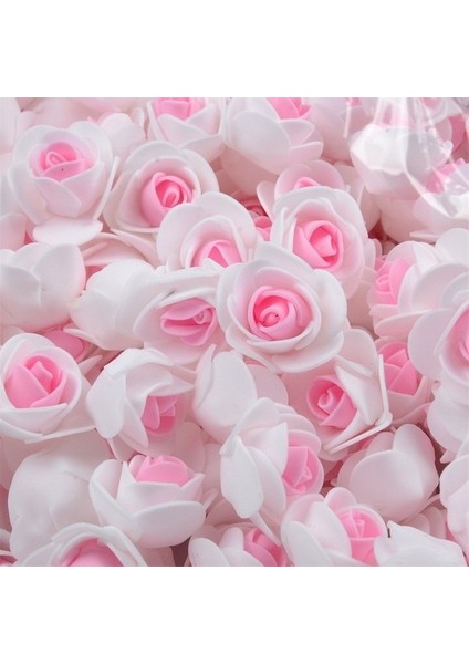 Yeşil 50 Adet Pe Köpük Yapay Gül Çiçek Kafa El Yapımı Dıy Düğün Ev Dekorasyon Dıy Scrapbooking Çift Renk Çiçekler Zanaat (Yurt Dışından) fırsatları