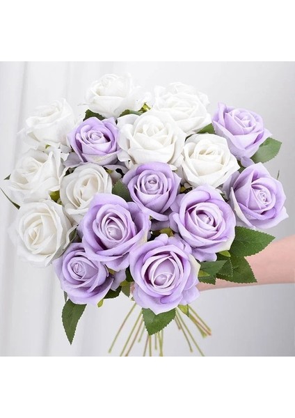 Beyaz Gül 3 Adet 3/5 Adet Güller Yapay Çiçekler Flanel Gül Çiçek Şube Yapay Kırmızı Güller Düğün Ev Dekorasyon Için Gerçekçi Gül (Yurt Dışından) indirimleri