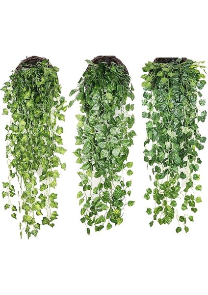 O Yapay Ki Sarmaşıklar Duvar Asılı Rattan Yapraklar Dalları Açık Bahçe Ev Dekorasyon Plastik Ipek Yaprak Yeşil Ki Sarmaşık (Yurt Dışından) fiyatları