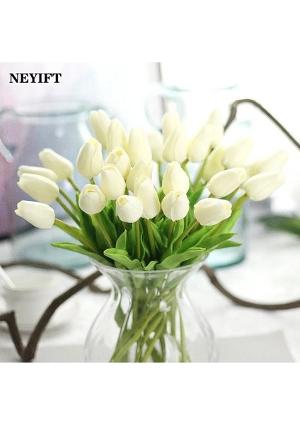 Renk 19 10 Adet 3/5/10/20 Adet Laleler Yapay Çiçekler Gerçek Dokunmatik Çiçek Buketi Laleler Çiçek Düğün Ev Dekorasyon Için (Yurt Dışından) modelleri