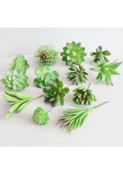 Zrg x Iaofoshouzhi 39 Stilleri Yeşil Yapay Succulents Kiler Dıy Saksısız Küçük Bonsai Ev Bahçe Masaüstü Masa Parti Dekorasyon Kiler (Yurt Dışından) fiyatları