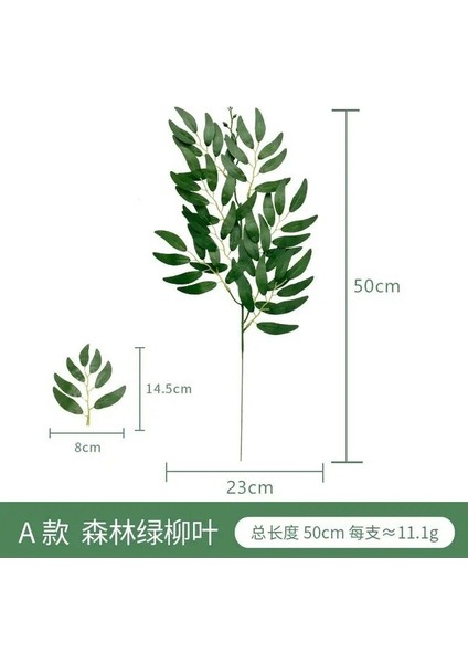 C 5 Adet 5 Adet Yapay Yeşillik Kaynaklanıyor Dekor Dallar Düğün Için Yapraklar Arch Buket Dolgu Masa Centerpieces Ev Dekor (Yurt Dışından) modelleri