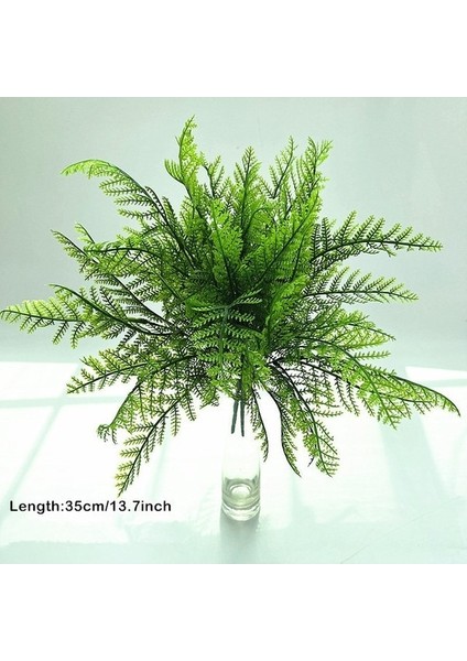 Stil 7 Simülasyon Plastik Yeşil Kiler Buket Düğün Çim Duvar Çiçek Aranjmanı Aksesuarları Ev Masa Su Çim Dekorları (Yurt Dışından)