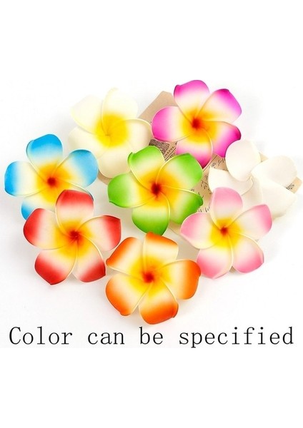 9 cm Renkli 10 Adet Köpük Yapay Çiçekler Kafaları Ev Dekor Için Çiçekler Hawaii Plaj Partisi Düğün Dekorasyon Zanaat Hediyeler Aksesuarları (Yurt Dışından)