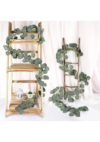 26 Yapraklar 6ft Yapay Okaliptüs Çelenk Ki Dekorasyon Asılı Yeşillik Yapraklar Kiler Asma Düğün Arch Bahçe Ev Dekor Için (Yurt Dışından) modelleri