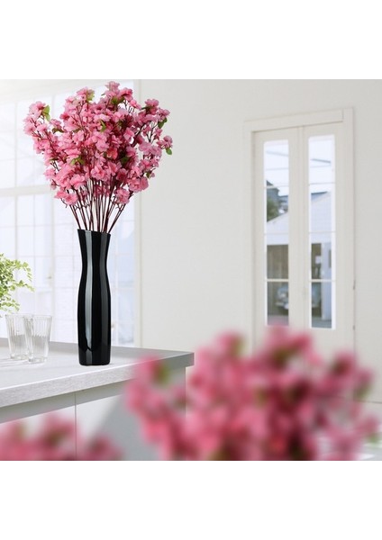 Beyaz 1 Adet Yapay Kiraz Çiçeği Çiçek Dalları, Ipek Bahar Şeftali Çiçeği Buketi Çiçek Düğün Ev Dıy Dekorasyon Için Kaynaklanıyor (Yurt Dışından) indirimleri