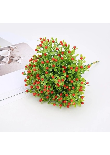Stil 3 Yapay Milan Çiçek Buketi Parti Düğün Için Ki Ev Tatil Noel Süslemeleri Yapay Kiler (Yurt Dışından) modelleri