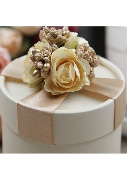 Açık Sarı 36 Adet 12/36/72/144 Adet Mini Ercik Çiçek Yapay Çiçekler Zanaat Çiçekler Düğün Buket Parti Scrapbooking Dekor Dıy (Yurt Dışından) indirimleri