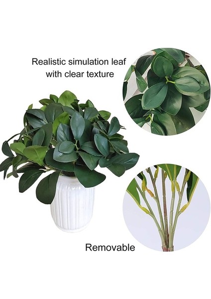 Stil 2 Yapay Çalılar Kiler Okaliptüs Yaprakları Bahçe Ev Düğün Avlu Açık Ofis Dekor Için Yeşillik Dalları Kaynaklanıyor (Yurt Dışından) modelleri