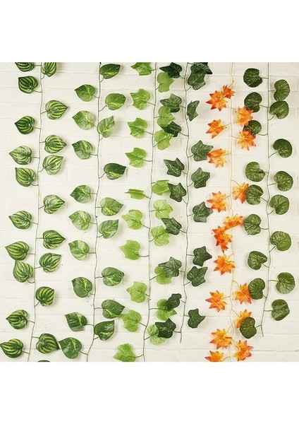 11 1 Adet Yapay Sarmaşık Yaprağı Kiler Asma Asılı Çelenk Yeşillik Çiçekler Ev Mutfak Bahçe Ofis Düğün Duvar Dekorasyonu (Yurt Dışından) indirimleri