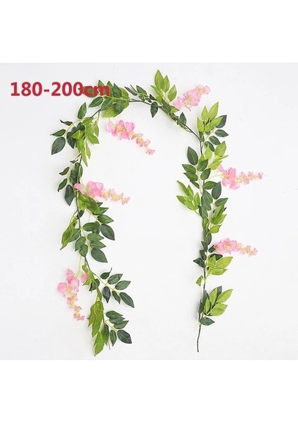 R 76 cm Yapay Yeşil Kiler Asılı Sarmaşık Yaprakları Turp Yosun Üzüm Çiçekler Asma Ev Bahçe Duvar Parti Dekorasyon (Yurt Dışından)