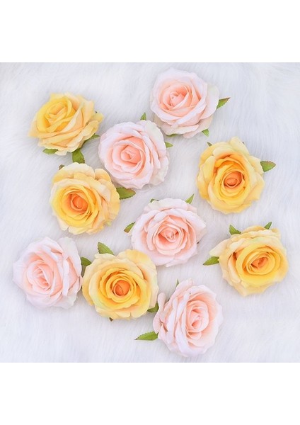 F01 5 Adet Yenı 5/10 Adet 10 cm Yapay Çiçekler Kafa Ipek Gül Çiçek Düğün Ev Dekorasyon Için Çiçekler Dıy Çelenk Karalama Defteri Malzemeleri (Yurt Dışından) modelleri