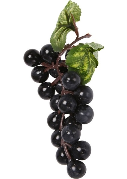 10 Demet Yapay Siyah Üzüm Meyve Ev Ev Mutfak Parti Düğün Dekorasyon Fotoğrafçılığı (Yurt Dışından)